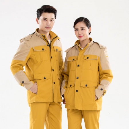 秋冬长袖工作服图片