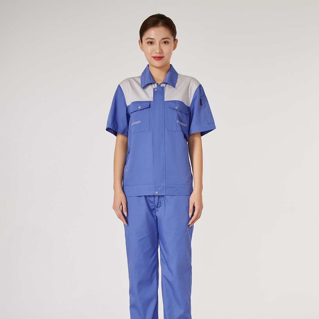 夏装工作服
