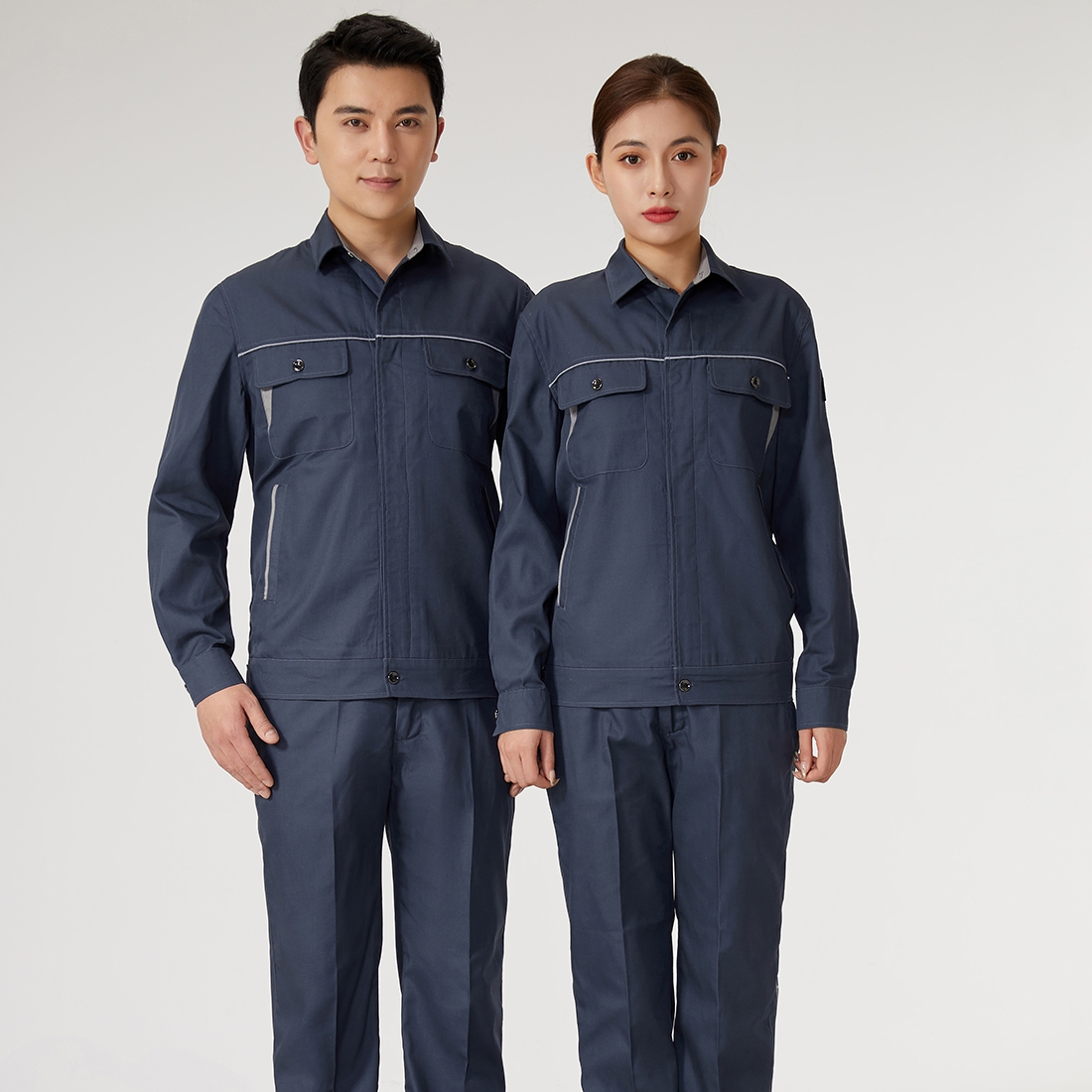 长款工作服，耐穿不变形