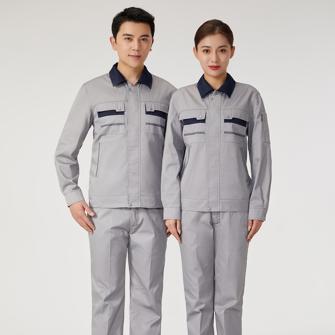 补胎半袖工作服，透气耐油污