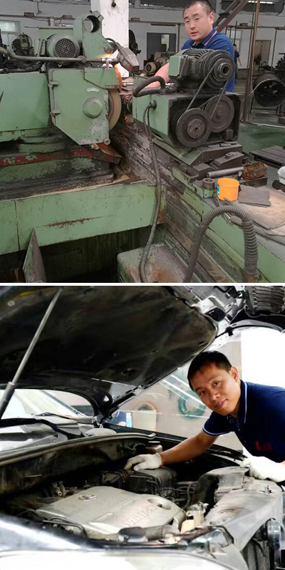 机械作业工作服的合同签定现场